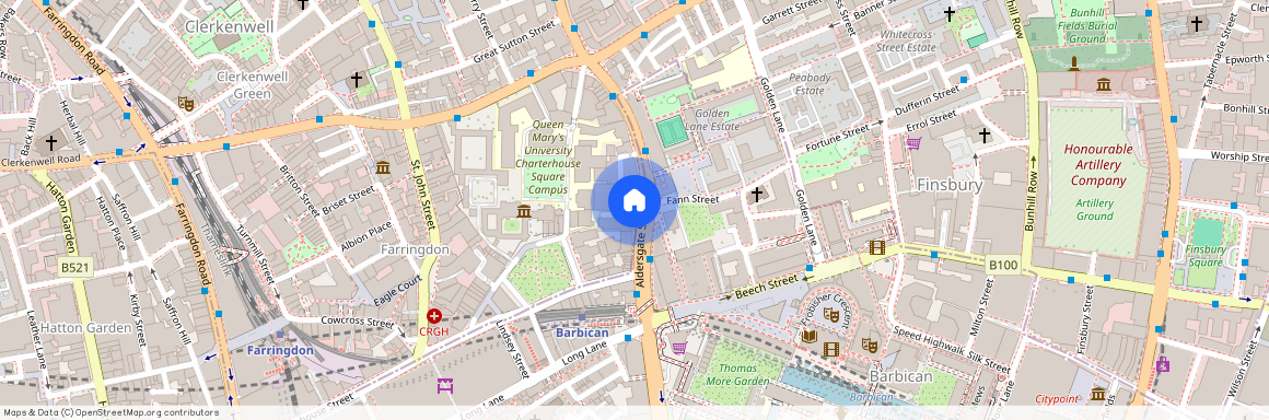 Cathedral Lodge 110-115 Aldersgate Street, London
