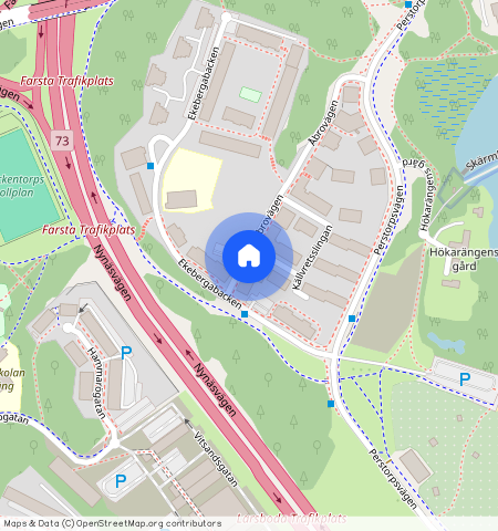 Åbrovägen **, Farsta