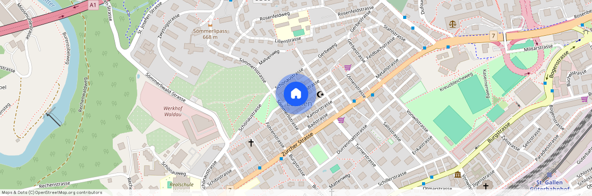 Waldaustrasse 15, 9000 St. Gallen