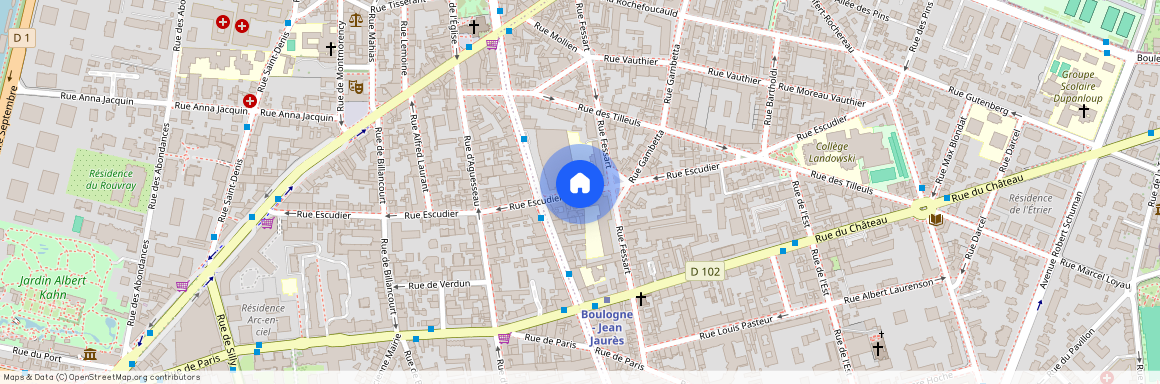 Rue Escudier, Francja, Boulogne-Billancourt