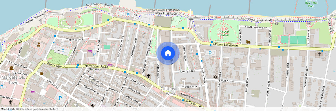 Edgar Road, Cliftonville, Margate, Kent, CT9