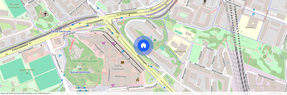 Västra vägen 7D, Skytteholm