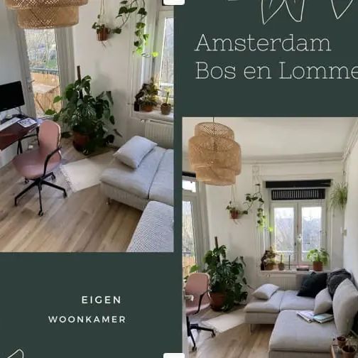 Chambre Meublée Erik de Roodestraat, Amsterdam - À Louer - Foto 1