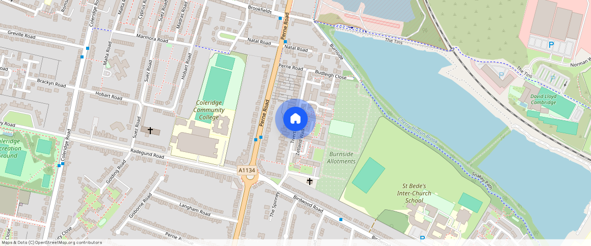 Tiverton Way, Cambridge, CB1