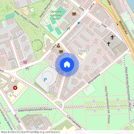 ul. Okrąg, Solec, Śródmieście, Warszawa, mazowieckie