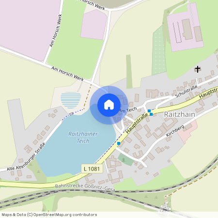 07580 Thüringen - Ronneburg