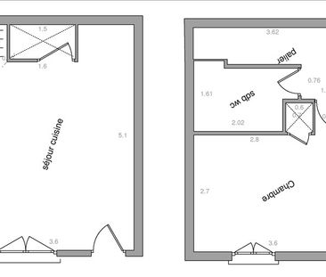 Location Appartement 2 pièces 32m² ROUEN 76000 - Photo 6