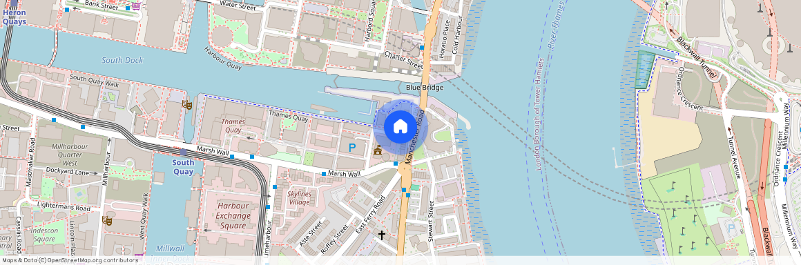 Manchester Road E14 3NU