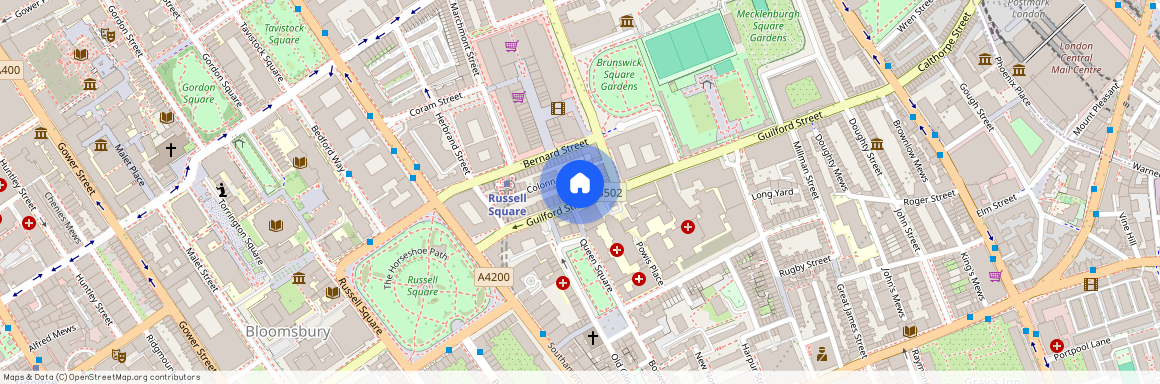 77 Guilford Street, London WC1N