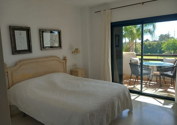 East facing apartment with views of the Bird Sanctuary and the Guadiaro river