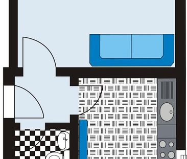 Klein, fein, mein - gepflegte 1-Raum-Wohnung in Salzelmen zu vermieten - Photo 5