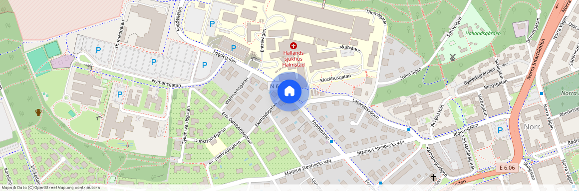 Fogdegatan, Halmstad