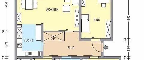 Geräumige Wohnung (barrierefreie/rollstuhlgerecht) mit Balkon sucht Nachmieter - nur Rollstuhlfahrer*innen - Foto 1