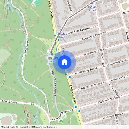 Parkside Drive, Toronto
