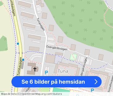 Övergårdsvägen, Tumba - Foto 1