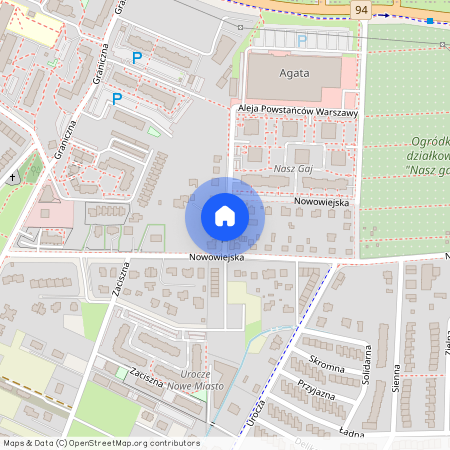 ul. Tęczowa, Drabinianka, Rzeszów, podkarpackie