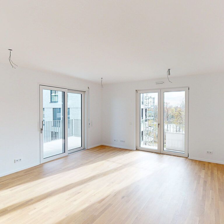 ERSTBEZUG! Hochwertige 4-Zimmer-Wohnung mit Balkon und zwei Bädern (mietpreisgedämpft) - Photo 1