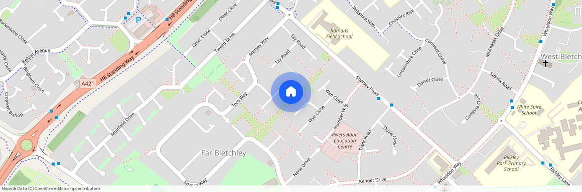 Calder Vale, Bletchley, Milton Keynes, MK3