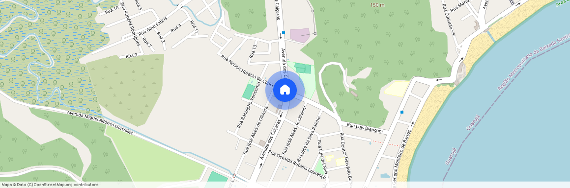 Avenida dos Caiçaras, 1139, Jardim Las Palmas, Guarujá, São Paulo, 11420440