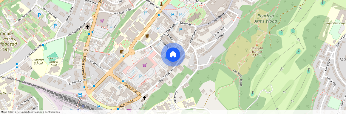 Kyffin Square, Bangor, Gwynedd, LL57