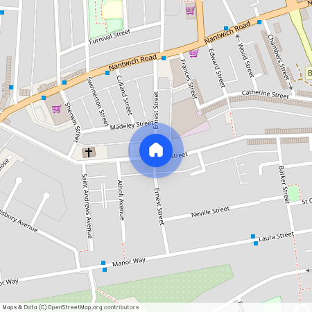 Ernest Street Crewe CW2