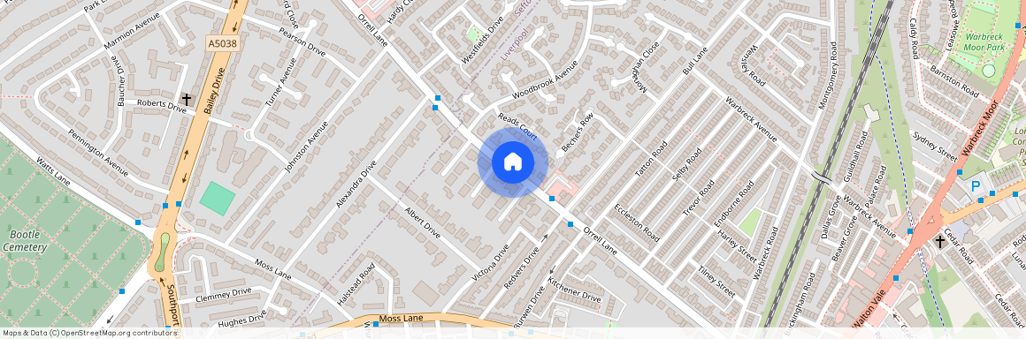 Orrell Lane, Liverpool, Merseyside, L9