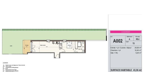 Location Appartement 2 pièces 43m² BISCARROSSE 40600 - Photo 3