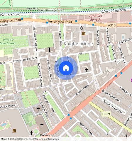 ** Rutland Gate, London, SW7 1PD