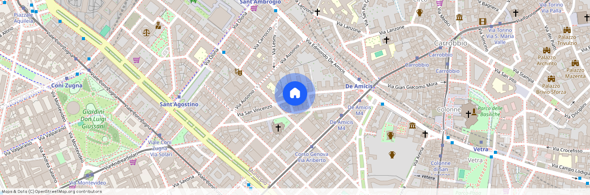 Via San Vincenzo, Milan, Lombardy 20123