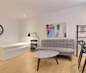 Beau Studio Meublé TOUT COMPRIS(Plateau) - Photo 1