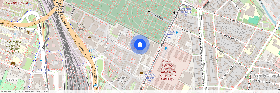 Rakowicka, Przedmieście Warszawskie, Stare Miasto, Kraków, małopolskie