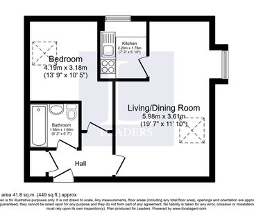 1 bedroom apartment to rent Shakespeare Road, Bedford, Bedfordshire... - Photo 1