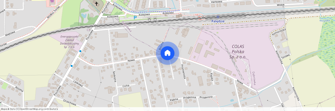 ul. Nowa, Palędzie, Dopiewo, poznański, wielkopolskie