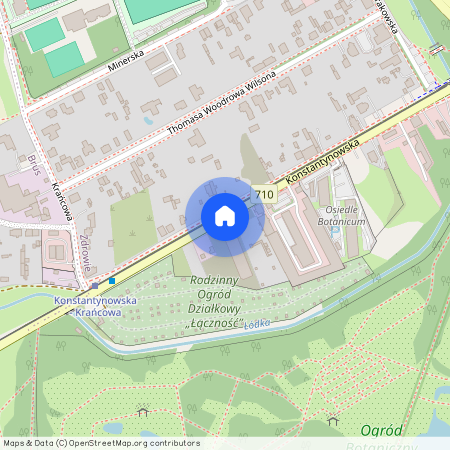 ul. Konstantynowska, Zdrowie, Polesie, Łódź, łódzkie