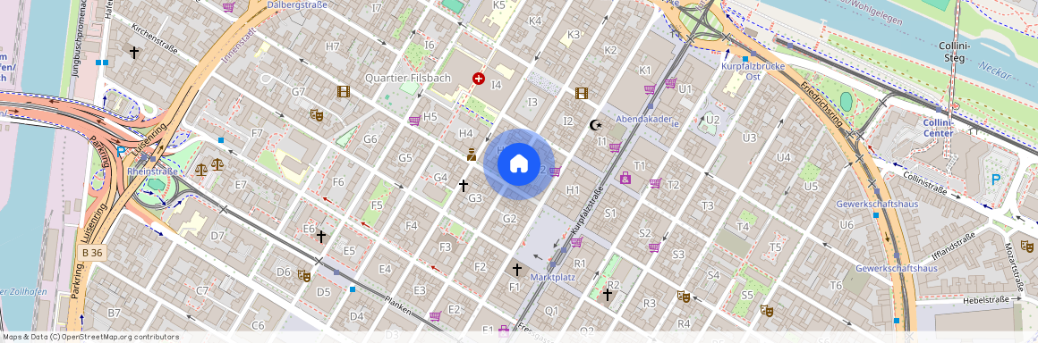 H 2, 13, 68159, Mannheim