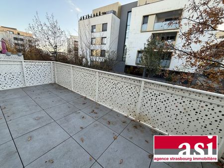 Hoenheim Gare : 2 Pièces terrasse - Photo 4