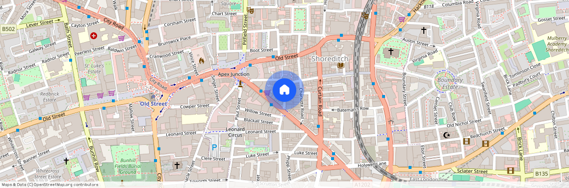 Garden Walk, Shoreditch, London, EC2A 3EW