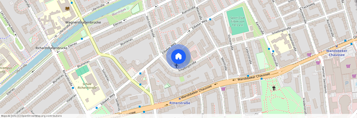 Schellingstraße 13c vorne, Hamburg. Germany