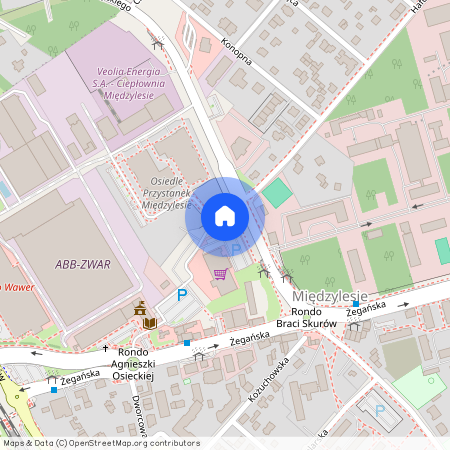 ul. Mieczysława Pożaryskiego, Międzylesie, Wawer, Warszawa, mazowieckie