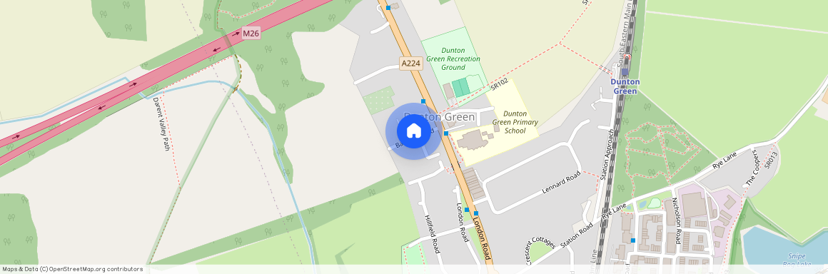 Barretts Road, Dunton Green, Sevenoaks, Kent, TN13