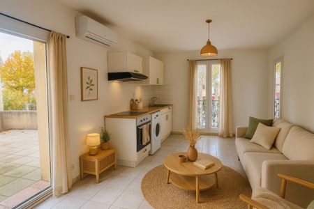 Type 3 Les Milles terrasse 1060 euros - Photo 4