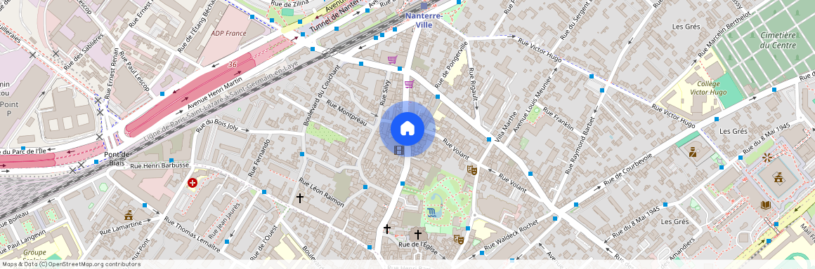 Rue Maurice Thorez, Francja, Nanterre