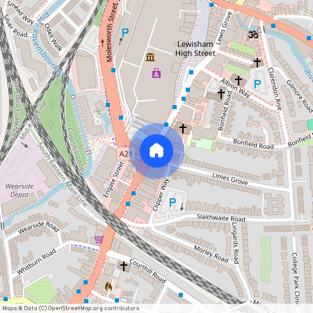 London, Lewisham High Street, SE13 6AA