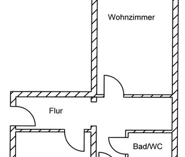 Helle 2-Zimmer-Wohnung mit Balkon im 2. Obergeschoss – frisch renov... - Photo 1