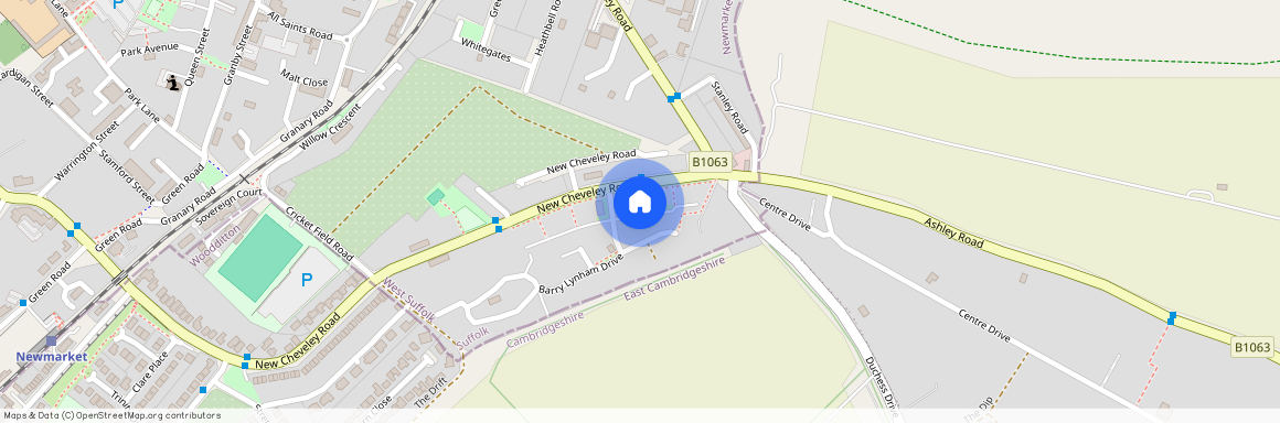 Barry Lynham Drive, Newmarket, Suffolk, CB8