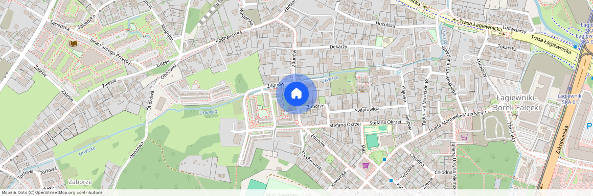 ul. Zdunów, Borek Fałęcki, Łagiewniki-Borek Fałęcki, Kraków, małopolskie