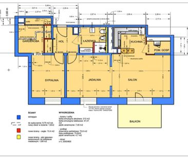 umeblowane mieszkanie 79m2 + parking i balkon - Zdjęcie 1