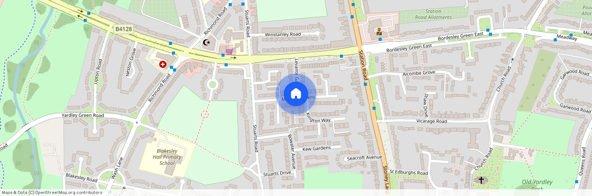 Manor Gardens, Stechford, B33, Birmingham