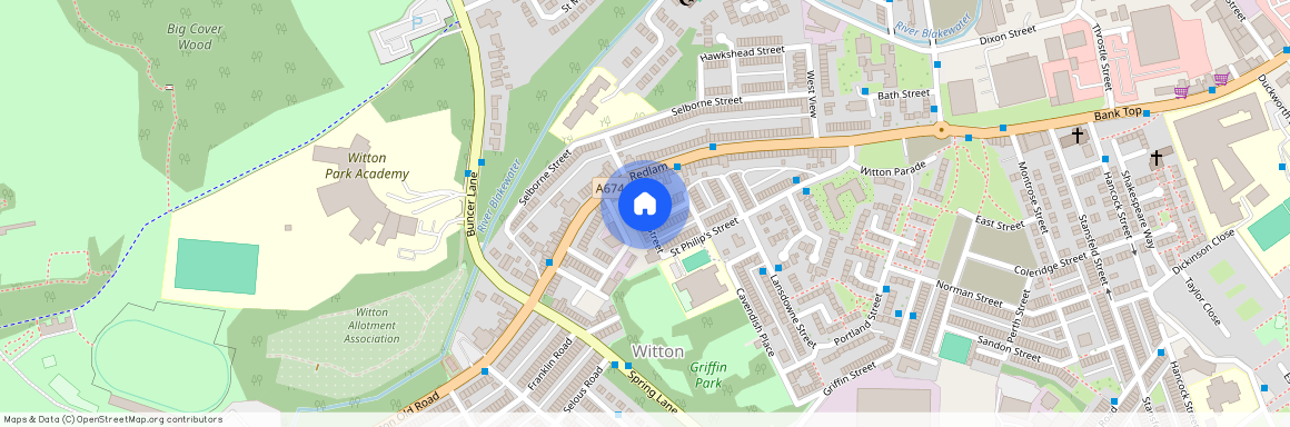 Rutland Street, Blackburn, BB2