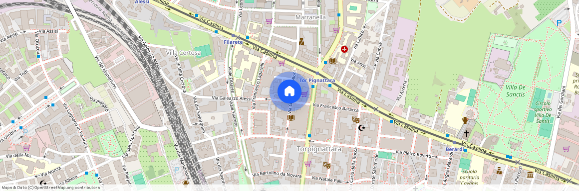 Via Gabrio Serbelloni, 38, Roma, Lazio 00187